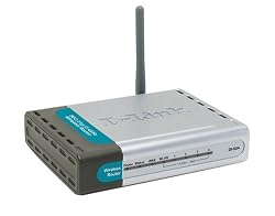 D-Link DI-524 Wireless 54 Mbps High Speed Router (802.11g)
