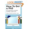 How to get a PhD: a handbook for students and their supervisors