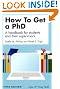 How to get a PhD: a handbook for students and their supervisors
