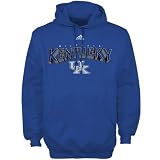 adidas Kentucky Wildcats Royal Blue Book Smart Hoody Sweatshirt