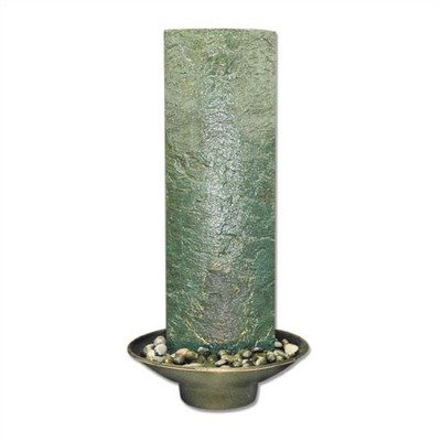 55 Double Sided Water Wall Decorative Fountain Color: Blue Granite