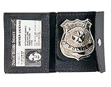 Leather Police I.D. & Badge Holder