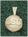 LogoArt Ohio State Buckeyes 10K Gold Basketball Charm
