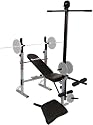 Body Champ WB350 Space Saving Lat Tower Bench