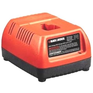 Black and Decker PS1MVC 8.4-Volt to 14.4-Volt 1 Hour Pod Style Battery Charger by 