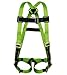 Miller Python P950 Green 3XL Vest-Style Back Padding Body Harness - Duraflex Webbing - 612230-14038 [PRICE is per EACH]