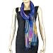 Handmade Designer Accessory Pure Silk Scarf Xmas Gift (psrf211) Image #5