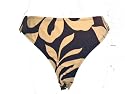 Jag Tropical Brown Full French Bikini Swimsuit Bottom XL