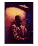 Lone Sax Giclee Poster Print by Ellen Dreibelbis, 8x10