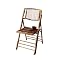 Bamboo Folding Chairs - Set of 2