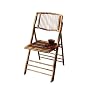 Bamboo Folding Chairs - Set of 2