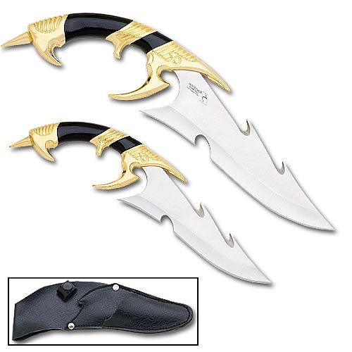 Robert Shiflett Blade of Woden Twin Fantasy Knife Set