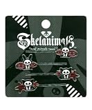 Loungefly SKELANIMALS JACK AND KIT HAIRPINS
