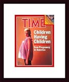 Teenage Pregnancy / TIME Cover: December 09, 1985, Framed Art Print by TIME Magazine