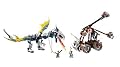 LEGO VIKINGS Double Catapult vs. The Armored Ofnir Dragon (7021)