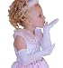 Princess Gloves-Long White