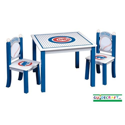 Chicago Cubs Children's Table And Chairs Set