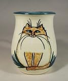 Flame Point Siamese Cat Ceramic Mug created by Moonfire Pottery