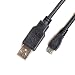 1aTTack.de USB Verbindungs-Kabel (A Stecker auf micro B Stecker) 1m schwarz
