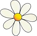 Car-Skin-Tattoo, 115 x 100 mm, Motiv: Blume