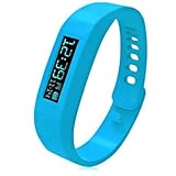 Thatree Sh01 Oled Bluetooth 2.1 Smart Bracelet Sport Watch with Pedometer / Sleep Monitoring / Calorie-burning Counter for Android Smart Phones. (Blue)