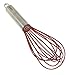 Cuisipro Silicone Piano Whisk 10 Red