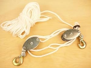 Super-Handy 800 LB Capacity Rope Hoist - Am