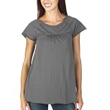 Juniors' Mossimo Supply Co. Flutter-Sleeve Tee - Quartz Gray
