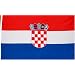 Croatia National Country Flag - 3 foot by 5 foot Polyester (New)