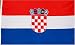 Croatia National Country Flag - 3 foot by 5 foot Polyester (New)
