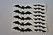 13 Bats Decals Stickers Halloween Removable Bat Wall Art Peel And Stick, Black
