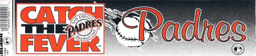 SAN DIEGO PADRES MLB (TYPE 2) decal bumper sticker