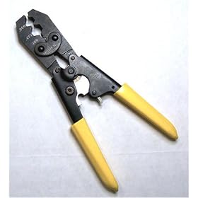 Sargent 3155 CT Coaxial Crimp tool for RG-6,59 and 11 by Sargent Quality Tools