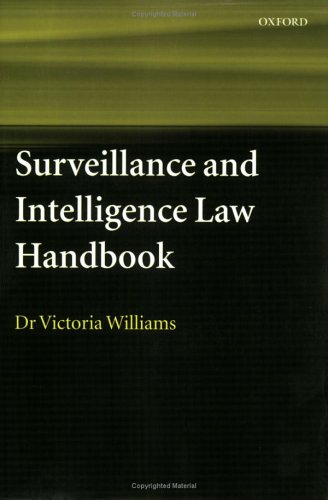 Surveillance and Intelligence Law Handbook