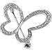 41TCYq9C7bL. SL75  14K White Gold Diamond Brooch