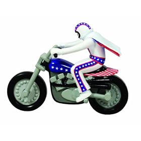 Paladone Evil Knievel Pull-Cord Stunt Set
