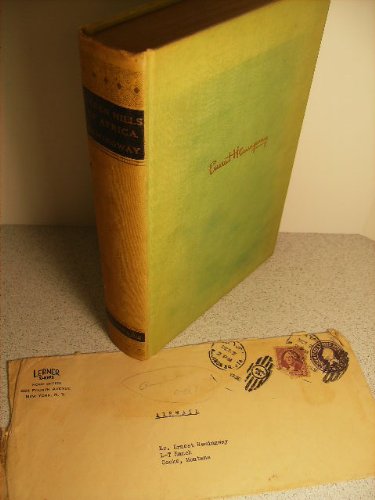 green hills of africa