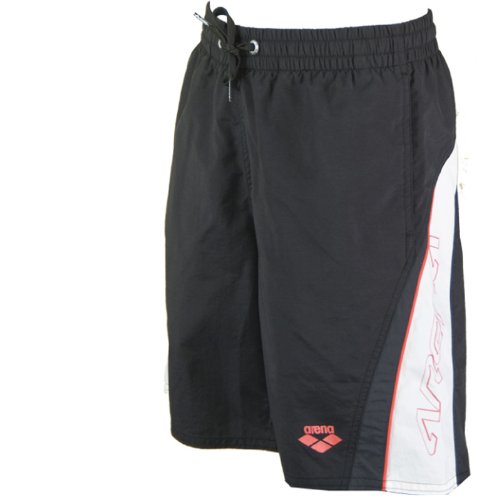 Arena Kinder Bermuda Jungen Glow jr, black/deep grey/white, 164, 44016 Preisvergleich