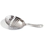 Cocktail Kingdom Premium Julep Strainer, Matte finish Stainless Steel