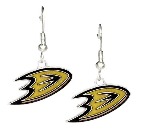 Anaheim Ducks - NHL Team Logo Dangler Earrings