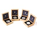 2008 Beijing Olympic Silver Proof Series I Four Coin Set