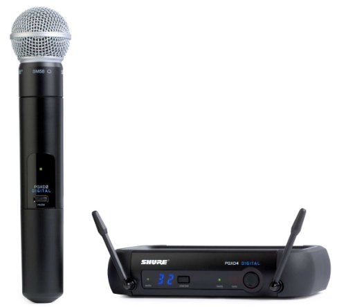 Shure PGXD24/BETA58-X8 Digital Wireless System with Beta 58A Handheld Transmitter
