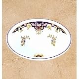 Herbeau 040306 Sceau Bleu Powder Room Sambre 16 Above the Counter Lavatory Sink 0403