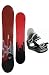 Sporting Goods : F2 Scream 128 cm Snowboard W/ Kids Bindings MSRP $350