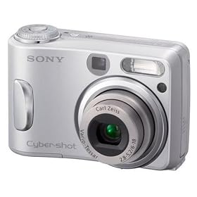 Sony DSC-S90 Cyber-shot Digital Camera - Silver [4Mp, 3x Optical, 2.5" LCD]