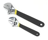 Tradespro 835123 Adjustable Wrench, 2-Piece [並行輸入品]