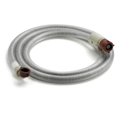 Wpro universeller Zulaufschlauch mit Wasserstop - 2,50 Meter - 120 Bar - 25 bis 90�C Gerade/Gewinkelt TAH259