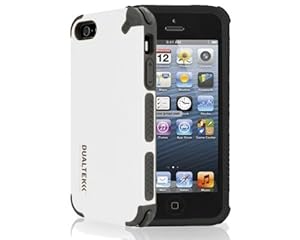 Puregear 02-001-01834 DualTek Extreme Impact Case with 3M Ear for iPhone 5 - 1 Pack - Retail Packaging - White