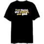 I Am Daniel Your Owner, Your God Male Names Mens T-Shirt (Black, Size Large)