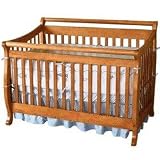 Amy 4-in-1 Convertible Crib - Pecan